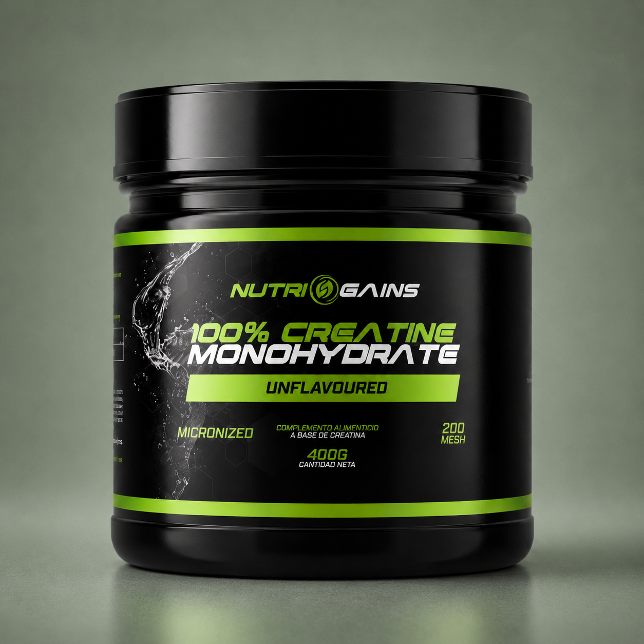 100% Creatine Monohydrate 200 MESH - 400 g