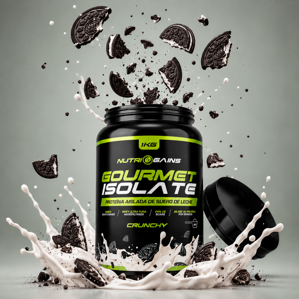 Gourmet Isolate Black Cookies 1 kg