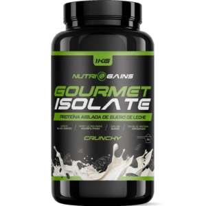 NUTRI GAINS PROTEÍNA GOURMET ISOLATE BLACK COOKIES 1KG